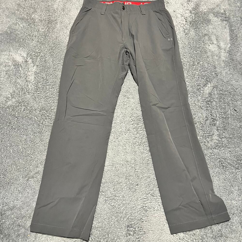 Under Armour Pants Mens 32 x30 Match Play Golf Performance Gray